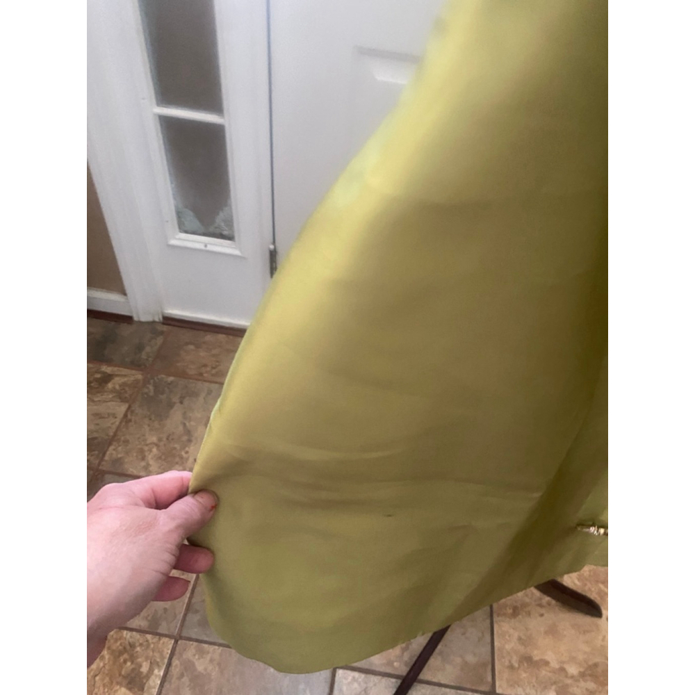 Women's MICAS Olive Button-Front Mini Dress 2X - Picture 6 of 7